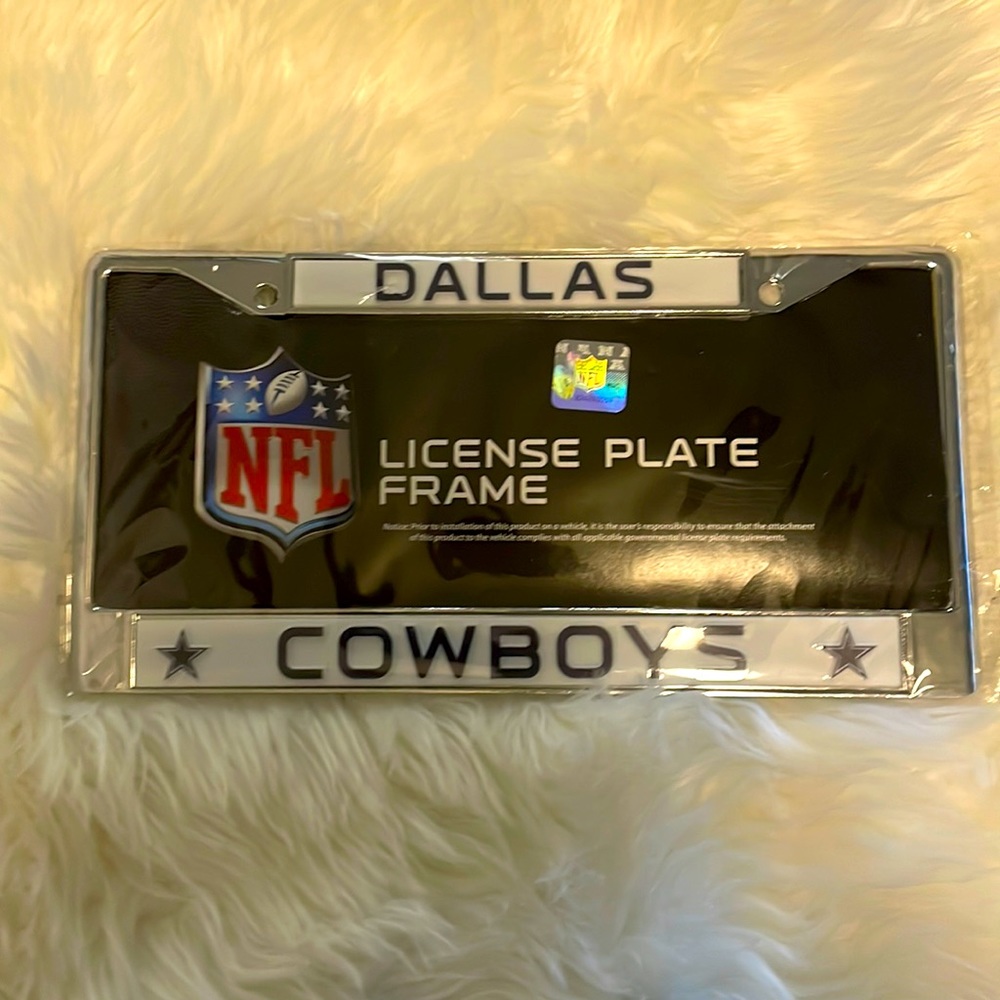 Dallas Cowboys License Plate Frams